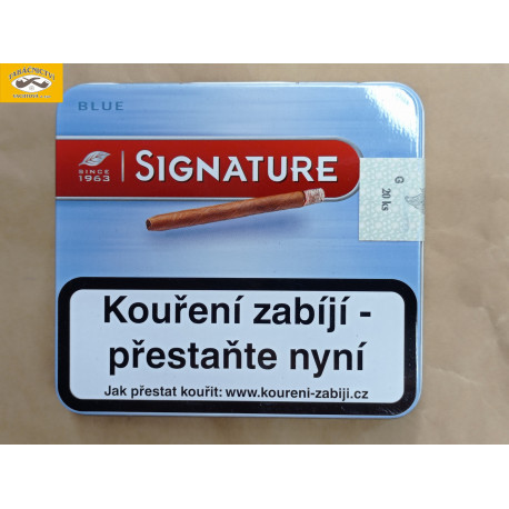 SIGNATURE BLUE E Tabacnictvi Cz