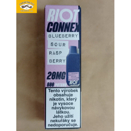 NÁPLŇ RIOT CONNEX BLUEBERRY SOUR RASPBERRY 20MG