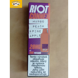 NÁPLŇ RIOT CONNEX MANGO PEACH & PINEAPPLE 20MG