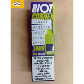 NÁPLŇ RIOT CONNEX GUAVA PASSION FRUIT & PINEAPPLE 10MG