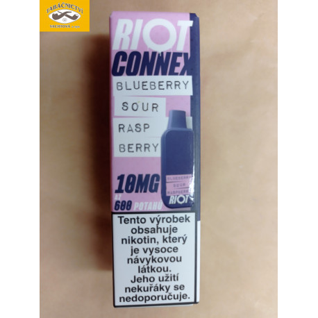 NÁPLŇ RIOT CONNEX BLUEBERRY SOUR RASPBERRY 10MG