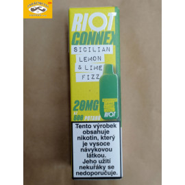 NÁPLŇ RIOT CONNEX SILIAN LEMON & LIME FIZZ 20MG